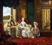 Queen Charlotte at her Dressing Table (mk25) johan